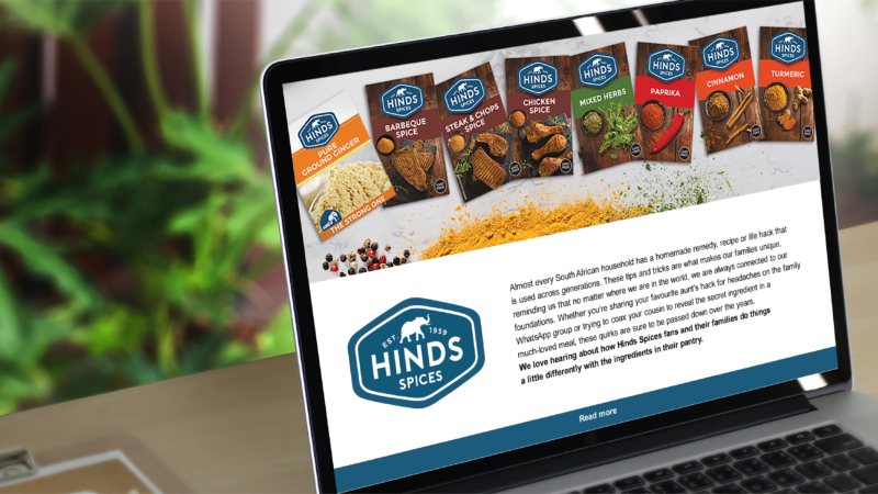 Gallant Marketing Group - Hinds Spices - Newsletter